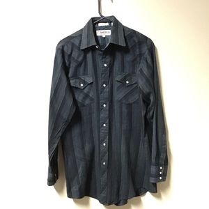 VINTAGE WESTERN RANCH DRESS SHIRT (T2)